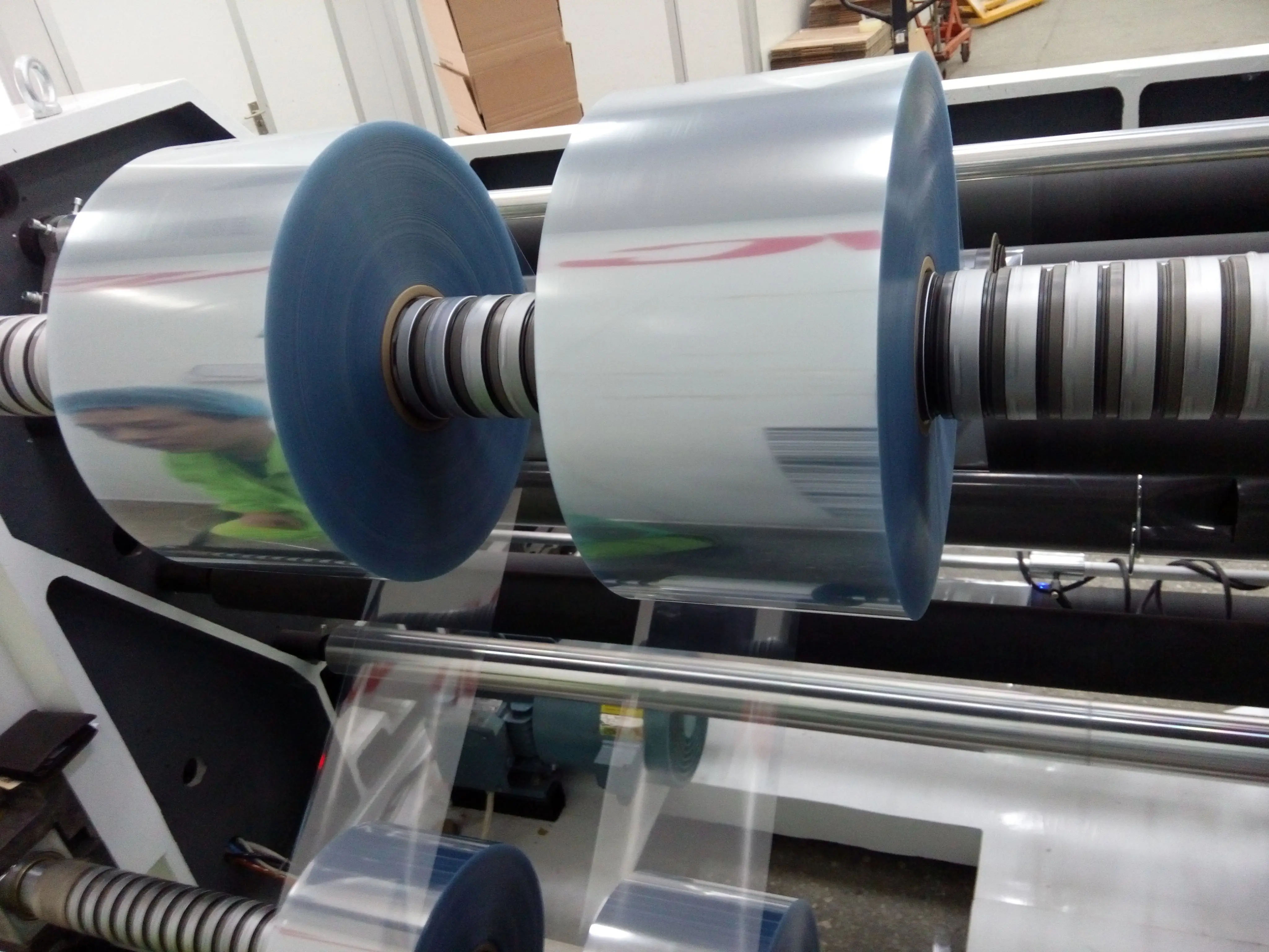 Chinese factory Clear Rigid Material Packing Hard Plastic  0.25mmThick Rigid PVC Transparent Plastic Film Jumbo PVC Roll