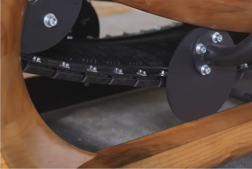 Wholesale Professional Gym Equipment Cardio Training Wooden Unpowered Curved Treadmill Running Machine