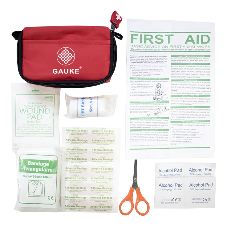 Mini first aid bag Nylon First Aid Bags Portable First Aid Survival Kit Logo customized
