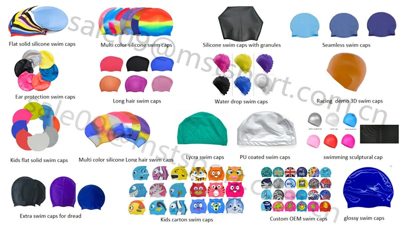 swimming caps products