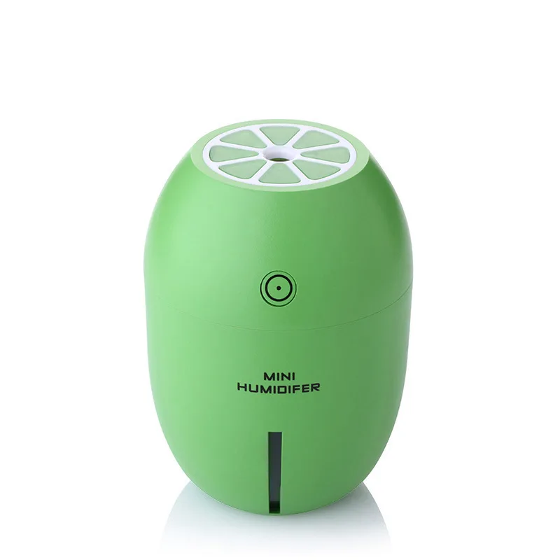 Lemon Shape Portable USB Air Humidifier for Car Home With 180ml Capacity