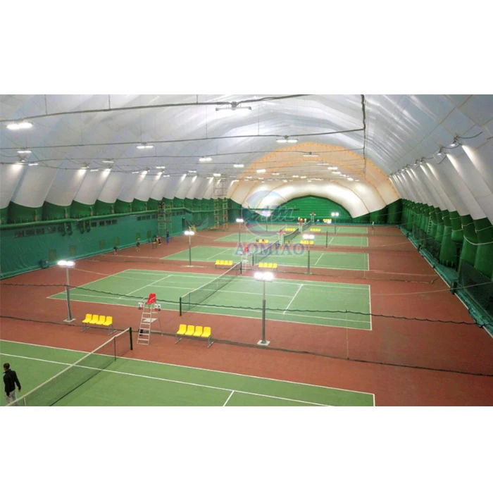 Customized large Inflatable padel court sport structure