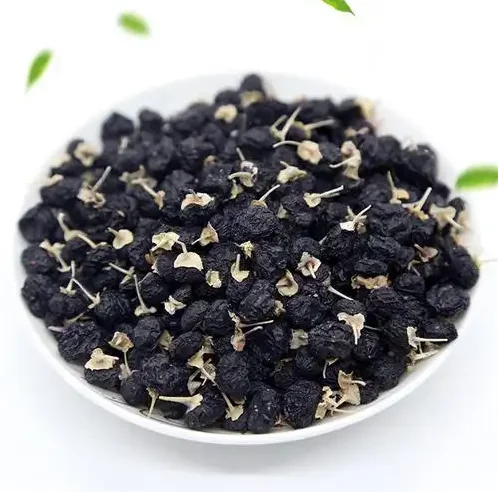 Top Quality Chinese Herbs Manufacturer Faitury Wholesale Natural Organic Black Wolfberry Powder Bulk Black Goji Berry Powder