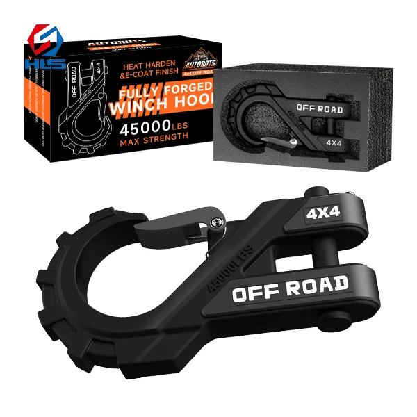 Factory Direct 20 ton Rigging Trailer Hook Auto Rope Guide 4x4 Off-Road Conversion Trailer Tow Hook