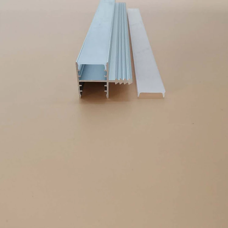 Aluminum LED Strip Profile Cabinet Decorative Double Head Recessed LED Extrusion Profile For LED Strip Light