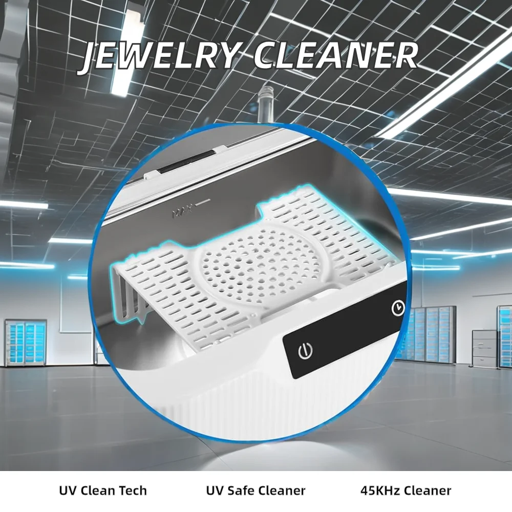 Professional digital ultrasonic denture cleaner can replace dental floss water floss tongue scraper IPX7 FREE sample  OEM/ODM