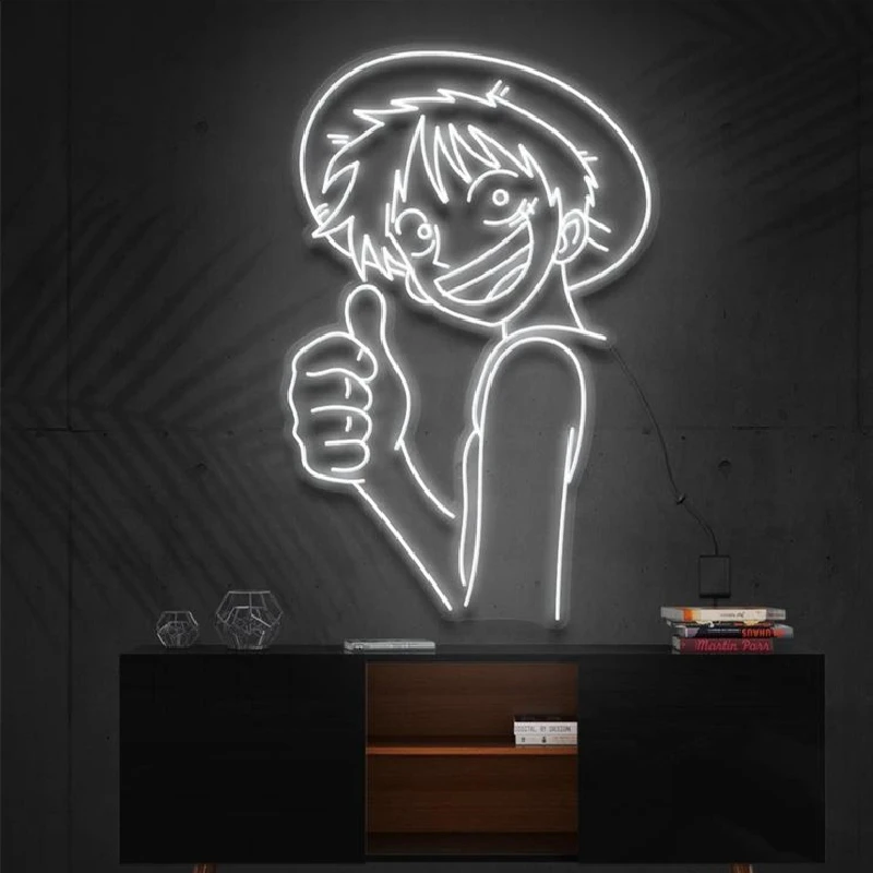 wholesale 3D Uzumaki neon sign flexible tube Custom anime wedding party decoration neon sign