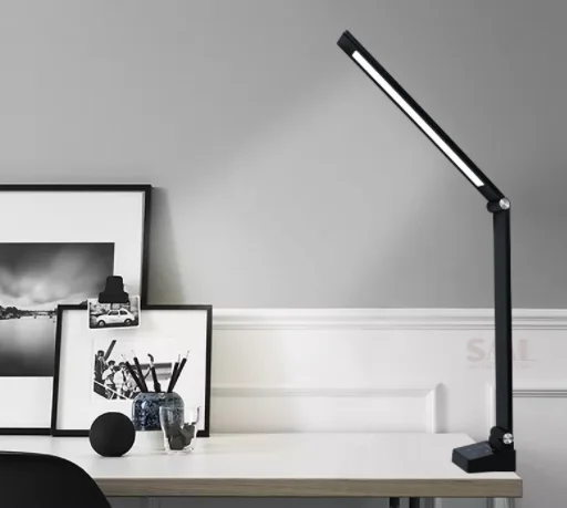 SML 3 Grade Dimmer 3CCT Aluminum Smart Table Lamp Timing Compatible Adjustable Angel LED Desk Table Lamp