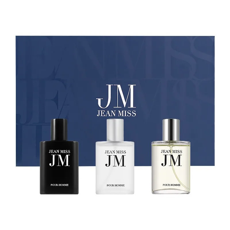 30ml 3pcs Private Label Long-Lasting Mens body spray Perfume Fragrance Original Perfume Gift set For Men