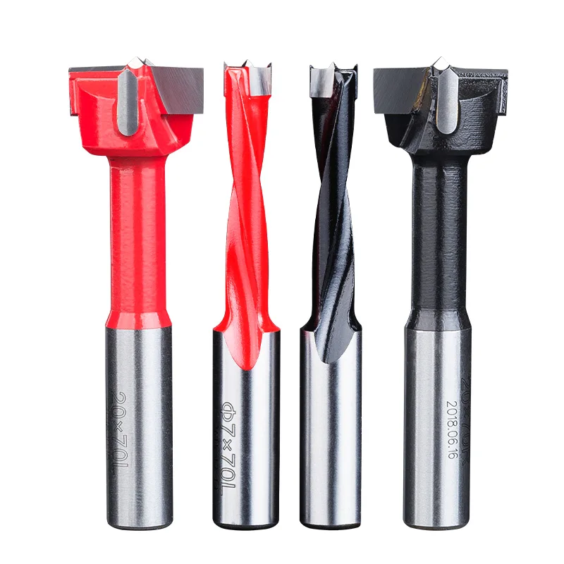 HUHAO High Quality TCT Dowel Drill Bit Woodworking Carbide Split Drill Bit 10mm Shank Drill Bit 5117
