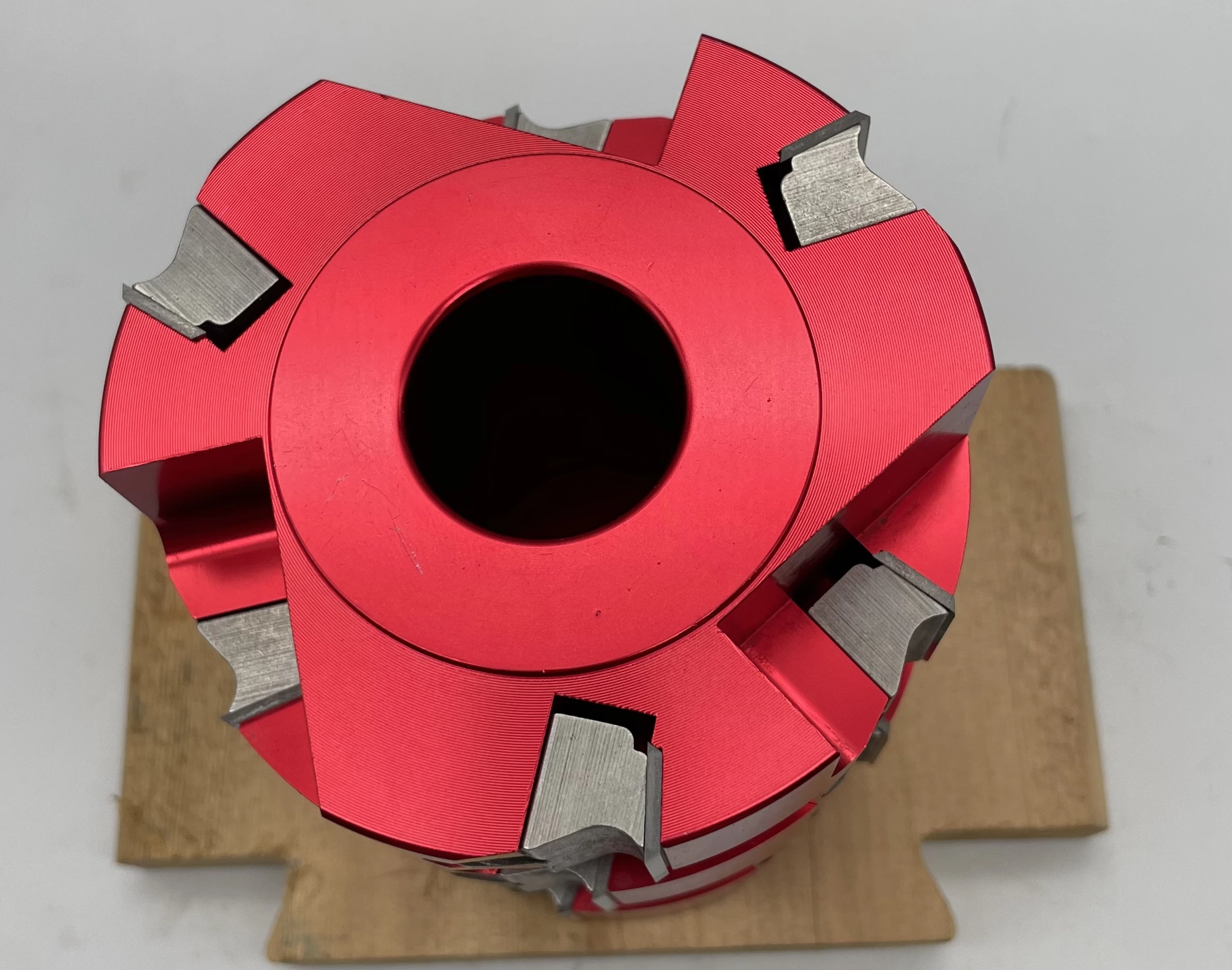 125x40xh120 Direct Heavy Cut Spiral Knife Shaft Helical Cutterhead Planer For Solid Wood Processing