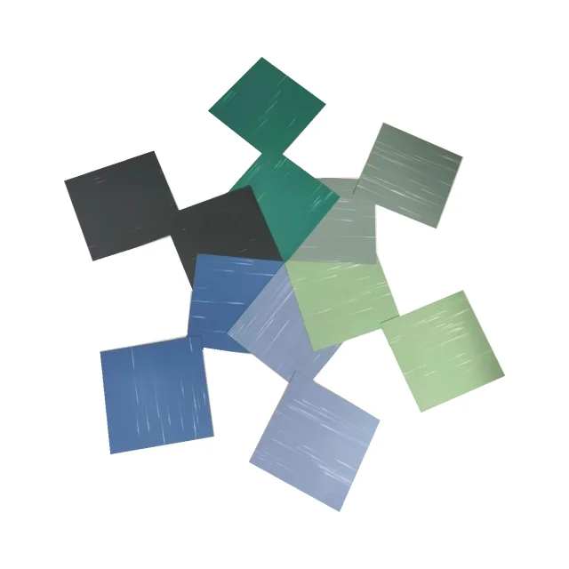 Simple, Eco-friendly Polyvinyl Chloride Quartz Sand Tiles In a Variety Of Colors