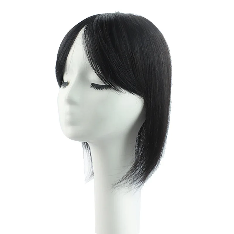 Wig Real Hair Europe Long Straight Messy High Temperature Silk Female Full Lace Wigs Chinese Hair Non-remy Hair Monofilament