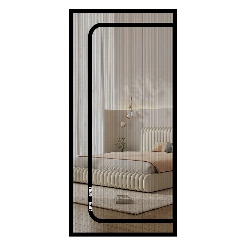 Four Seasonal Transparent Mesh Curtain Anti Mosquito Pet Door Curtain
