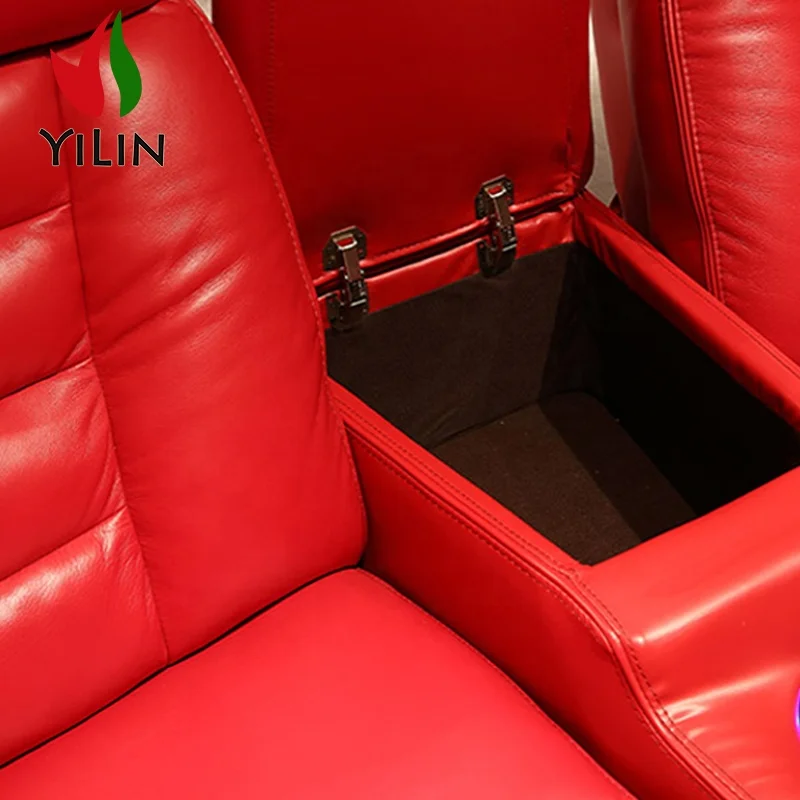 R503  New Design Of The Theater Sofa Popular Reclining Sofa Automatic Modern Home Cinema Recliner Theater Chair Sofa