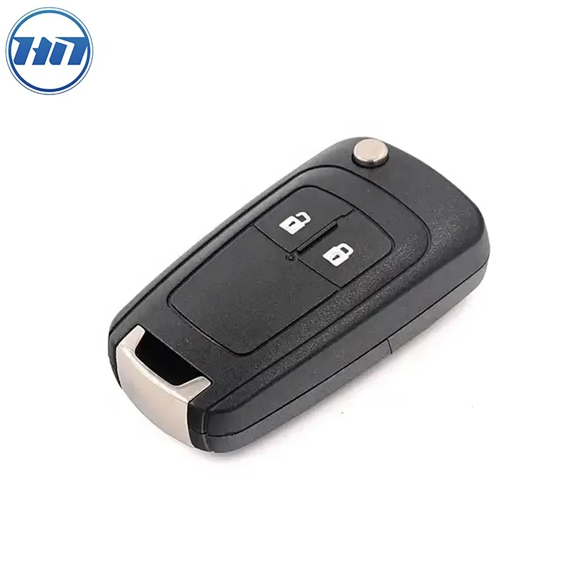 Aftermarket Cruze Sonic Malibu 2 Buttons 315MHz ASK ID46 Hitag2 Transponder Car Key for Chevrolet Buick with Logo Concave