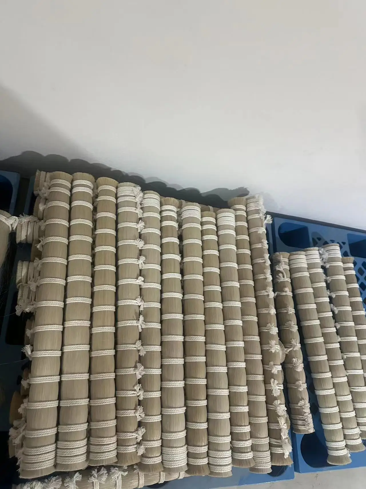 Unbleached Mongolian Stallion Horse Hair Violin Cello Bow Horse Tail Hairs For Repairing The Violin And Cello Bows