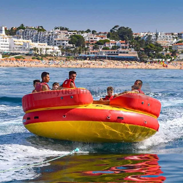 High Quality Lounge Twister Inflatable Ski Towable Banana Boat Water Sports Floating Spinner for Sale