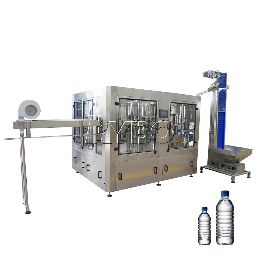 Mineral water drink rinsing filling capping bottling plant trade in Kenya system machinery production equipment producing line