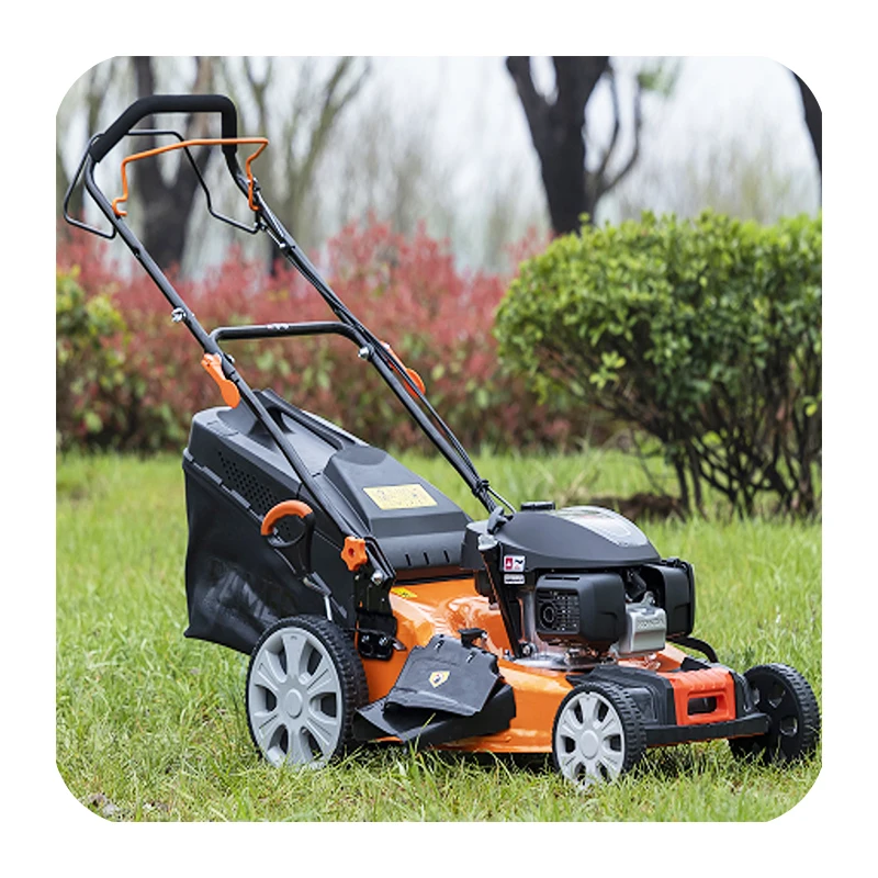 Vertak self-propelled mulching lawn mowers for sale made in china 166cc gas powered lawn mower
