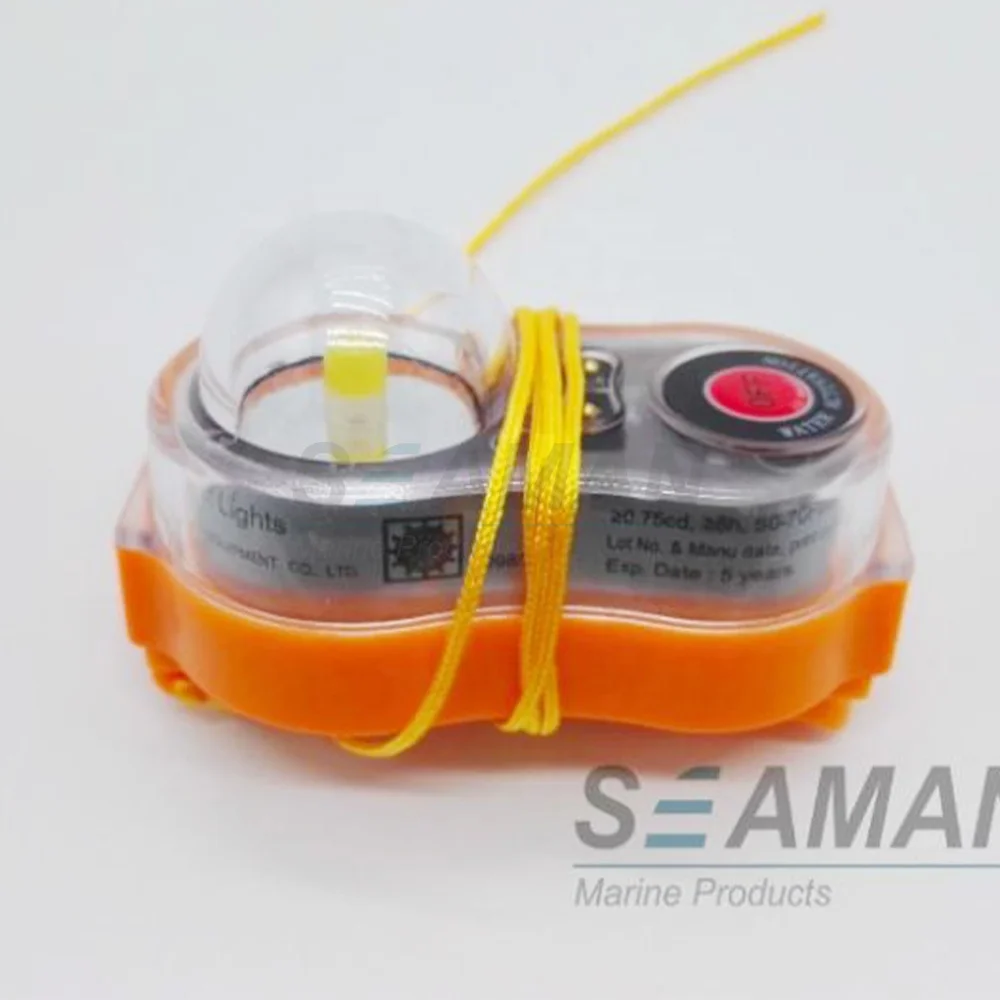 Automatic Survivor Locator Light SOLAS Life Jacket Light for Man Overboard Survival Vest