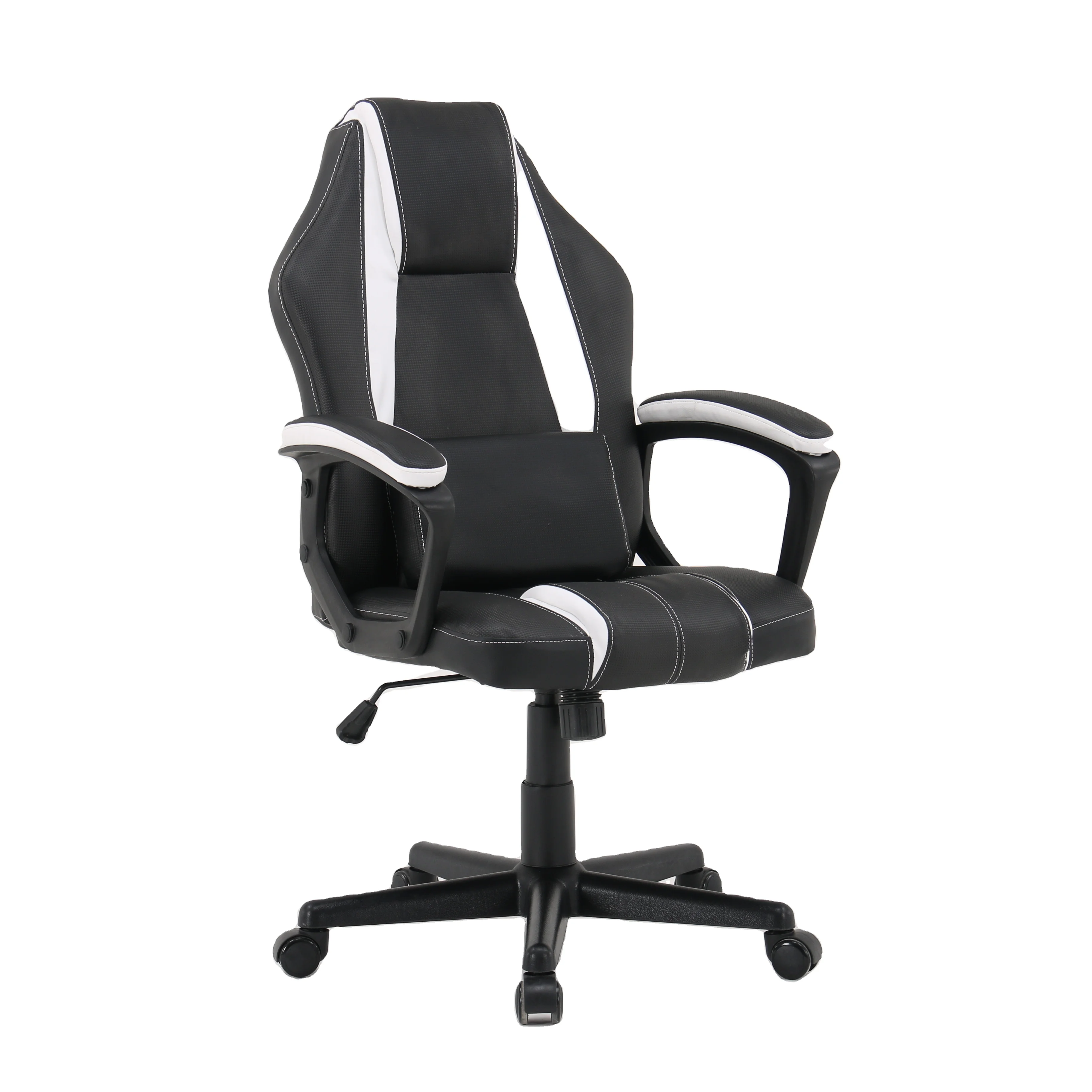 Modern Comfortable Ergonomic 360 Degree Swivel Height Adjustable Office Chair Work Synthetic Leather Chairs for Office