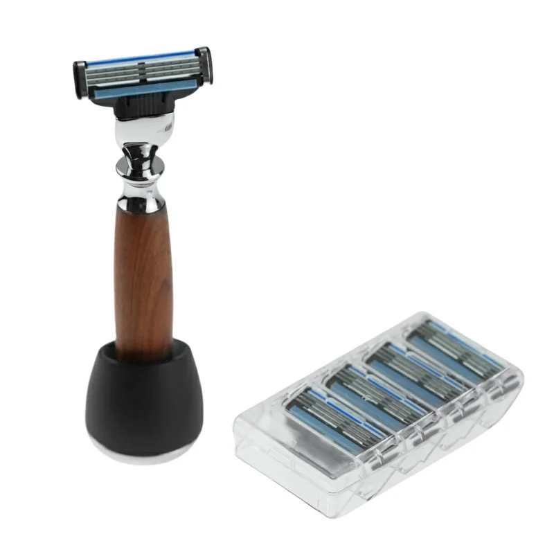 Best Quality Razor Shaver Kit for Men High Quality Daily Shaving Set Safe Design Barber Beard Face Shaving Packaging Gift Set