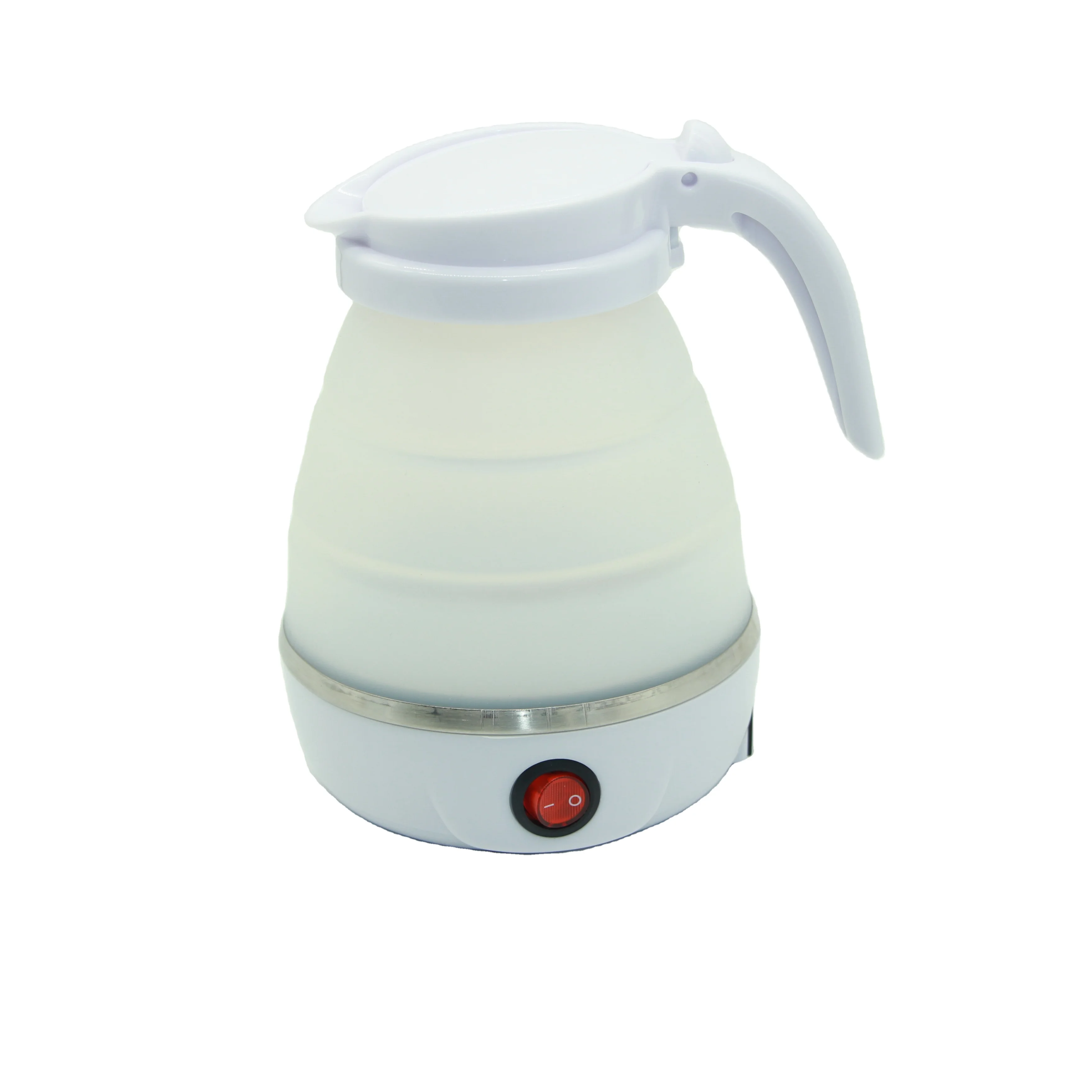 Складной портативный чайник для воды, складной электрический складной дорожный чайник из пищевого силикона, быстрое кипячение воды, запасные части