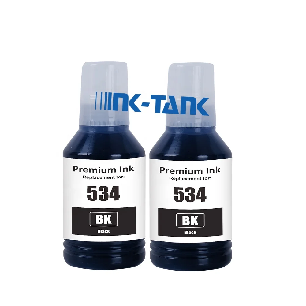 INK-TANK 534 532 T532 T534 Premium Compatible Color Water Based Bottle Refill DGT Tinta Ink for Epson EcoTank M1100 Printer