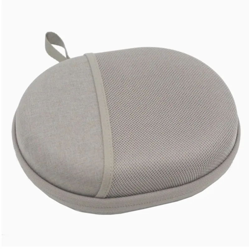 Customized Design for Headphone Storage Protective Case Travel Headphone Case Portable with Hand Strap Zipper Mesh Case