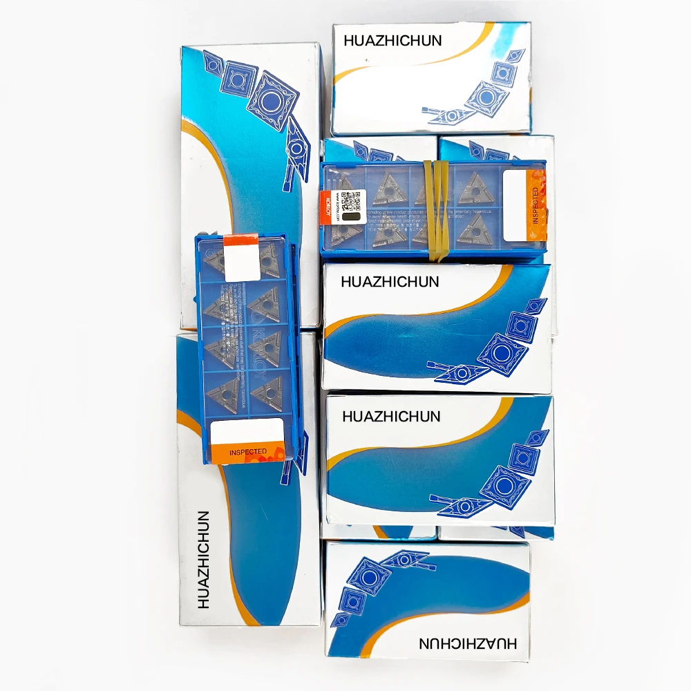 HUAZHICHUN DNMG 110408-HS PC9030  Carbide Inserts Turning Inserts Tools