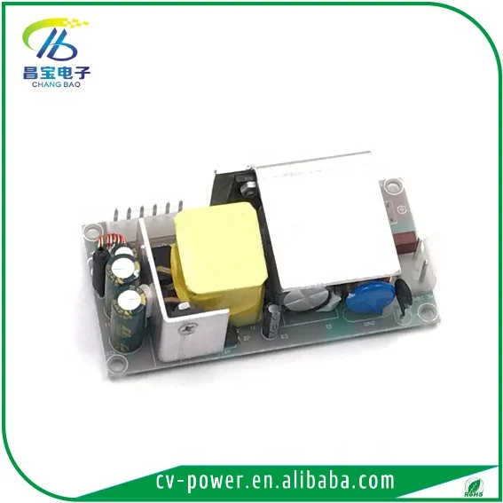 OEM 100-240 В переменного тока 50-60 Гц Выход 65 Вт импульсный источник питания 24 В 2,65 А источник питания с открытой рамой ITE медицинский Промышленный Блок питания CE FCC XXXXL