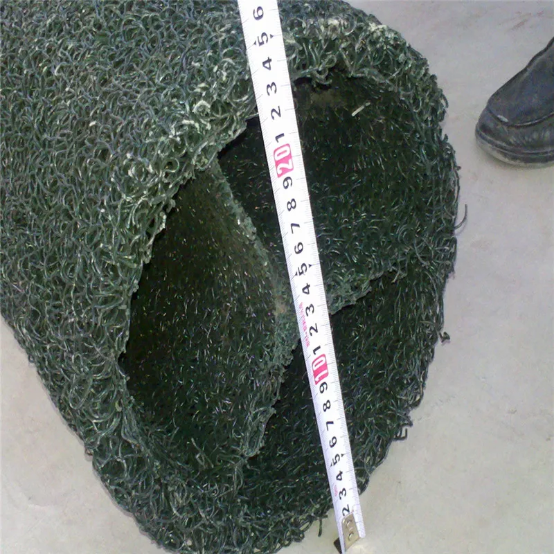 PP underground drainage water Green/Black Geocomposite Drain Pipe Diameter 80mm Plastic Blind pipe outer geotextile
