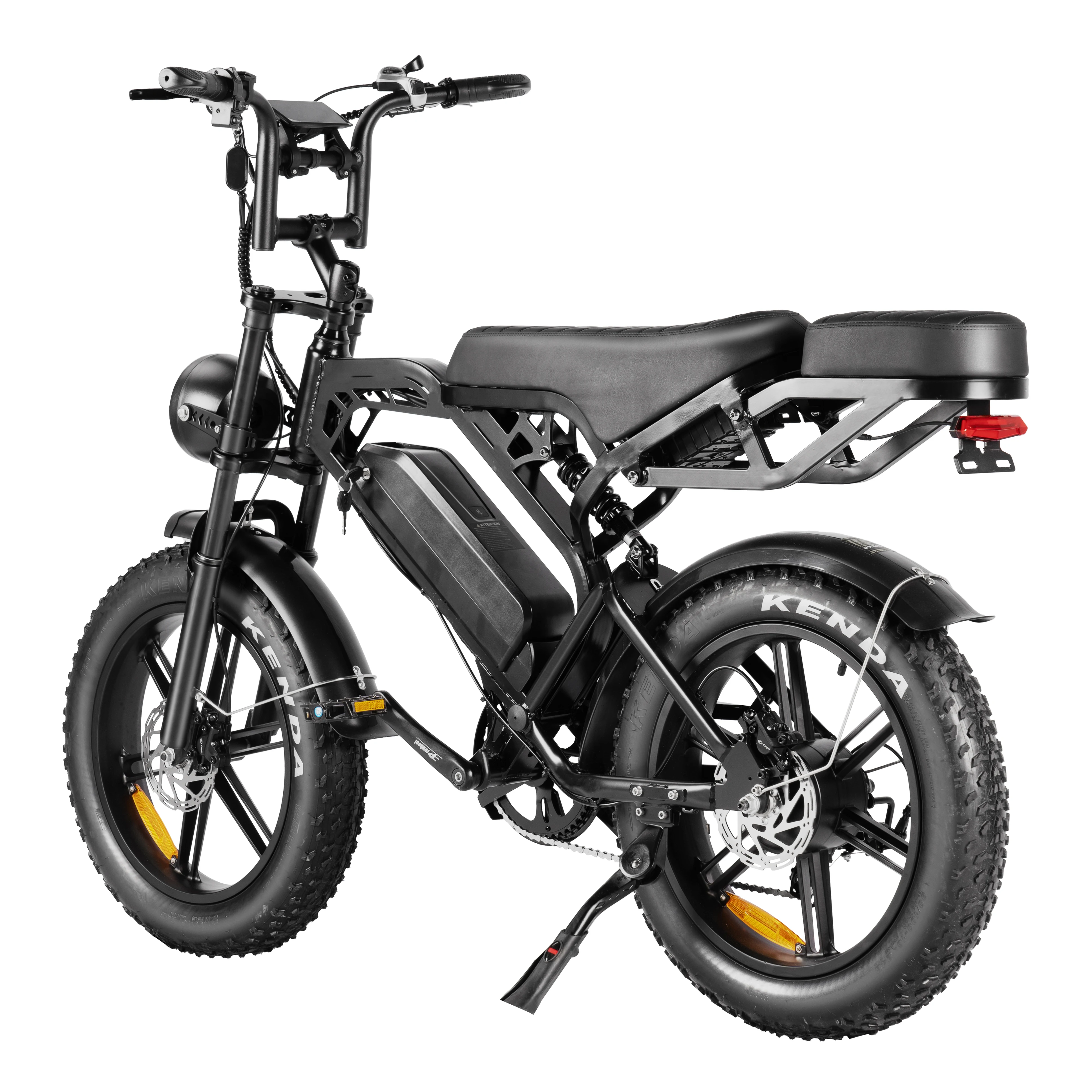 EU warehouse  ready stock V20 Pro Full Suspension Mountain Bike 20 inches Mountain Bicycle Fat Tire Elektrische Fiets