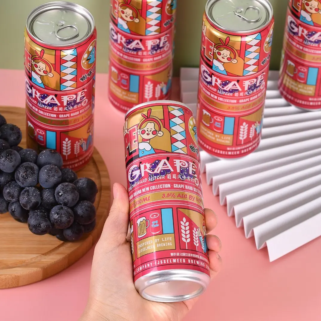 Оптовая продажа, экзотический коктейль, водка, фруктовый вкус, предварительно смешанный консервированный коктейль, 300 мл, 500 мл, алкогольные газированные напитки