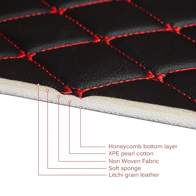 High Resilience Car Leather Car Accessories MPV Car  Floor Mats For Kia Pregio?toyota/BMW/Honda