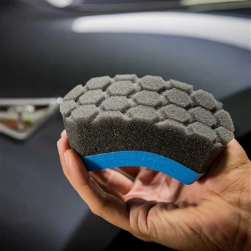 Blue Easy Grip Ultra Soft Hex Logic Applicator Pad