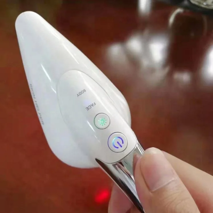 2020 кожи Железный микротоковая массажер для лица шеи Массаж тела крем против морщин и глаз лифтинг салонов красоты