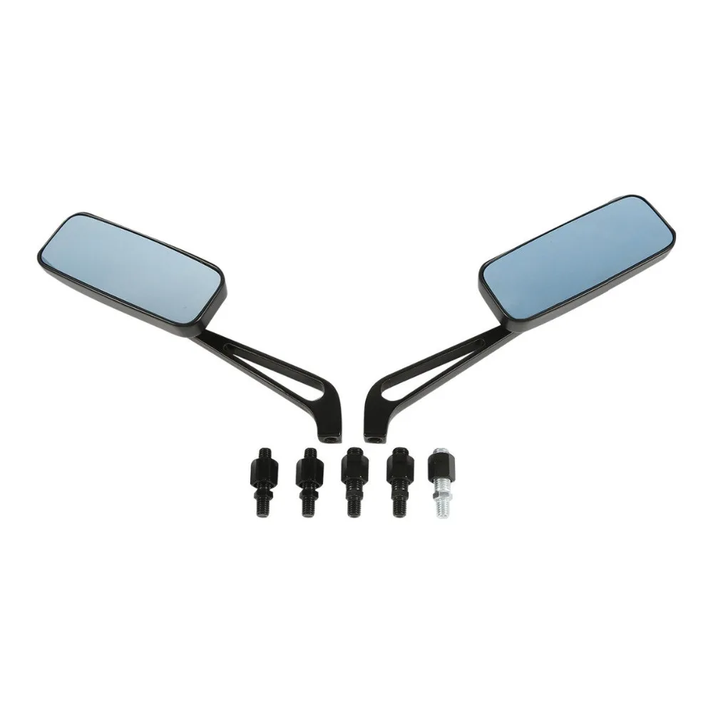 
8mm 10mm Motorcycle Rear view Side Mirrors for Harley Honda Yamaha Kawasaki Street Sports Bike Chopper Cruiser Universal 