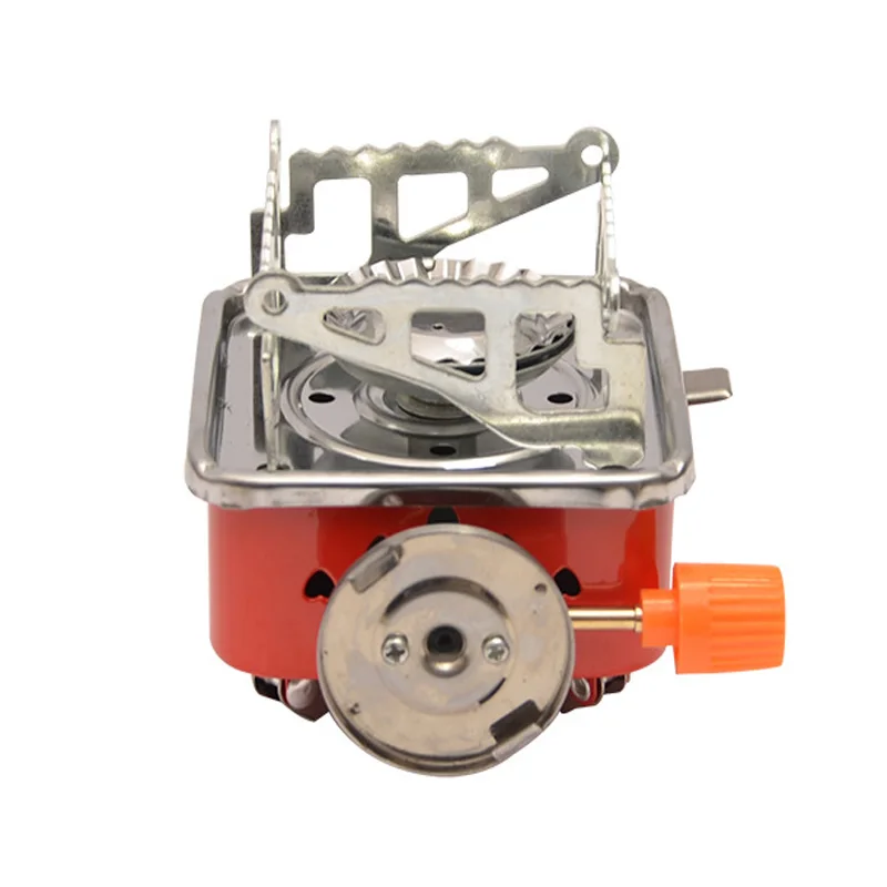 Heating Boiling Water Portable Camping Mini Windproof Camping cooking Butane Adapter for Outdoor Hiking Picnic Butane Gas stove