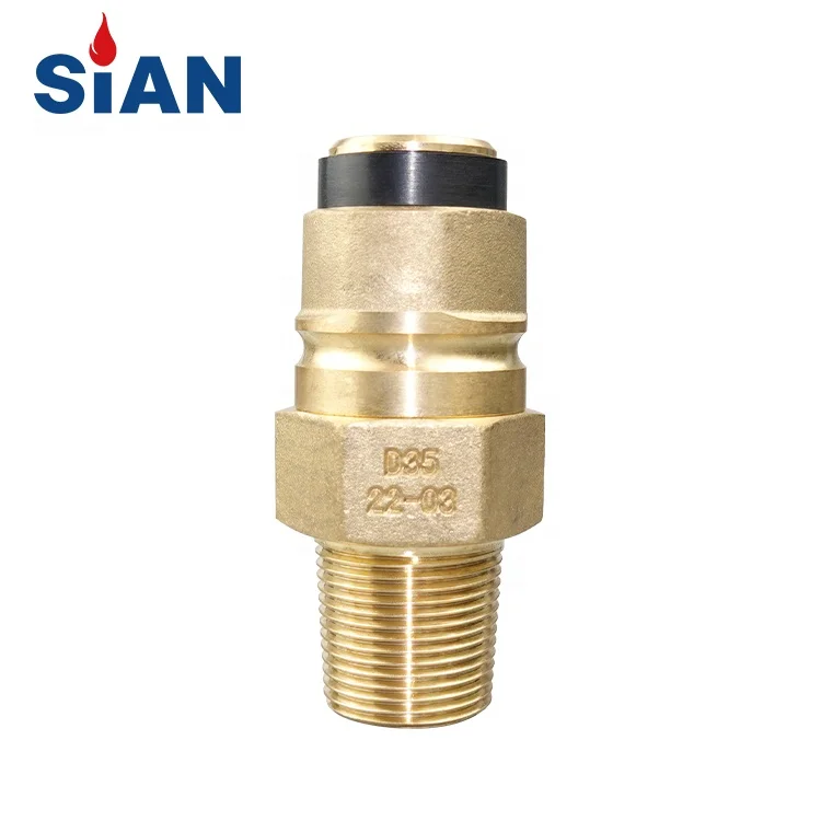 Best Quality Butane LPG Gas Cylinder Valve Price Jumbo Series Valve D35(25E) Home Kitchen Cooking Tank Gas Pressure Relief Valve