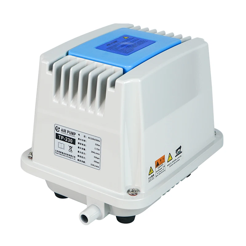 Aquarium Koi Fish Pond Large Flow 60L/min purification tank air pump Hi-blow Diaphragm Air Pump