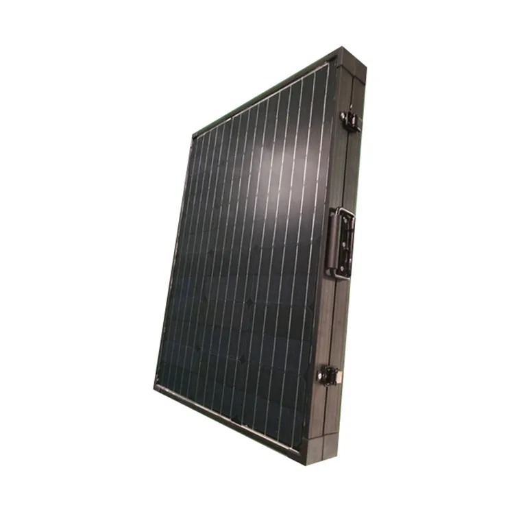 100 Watt 12 Volt Monocrystalline Foldable Portable Solar panel Suitcase with Waterproof Charge Controller
