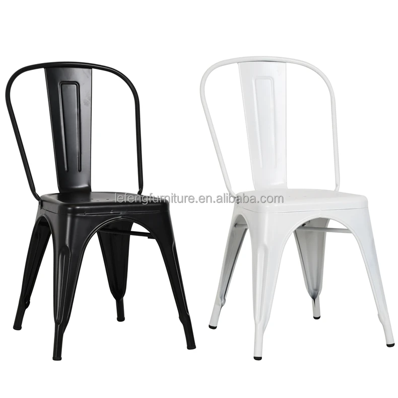 Cheap Outdoor Retro Vintage Garden Cafe Chair Tolix Metal Industrial Chairs And Tables Sets Vintage Industrial Cafe Chair