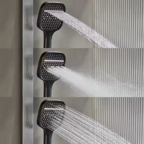High Quality Starlight Rain Mixer Shower Head Luxury Trim Systems In-Wall Shower Faucets Bath Shower Set