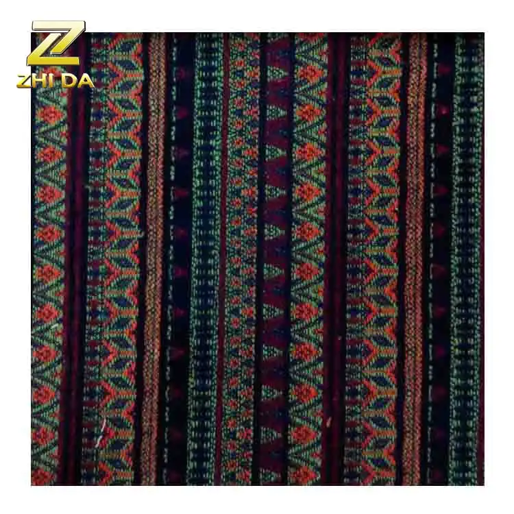 Fashion striped yarn dyed cotton canvas fabric for bags