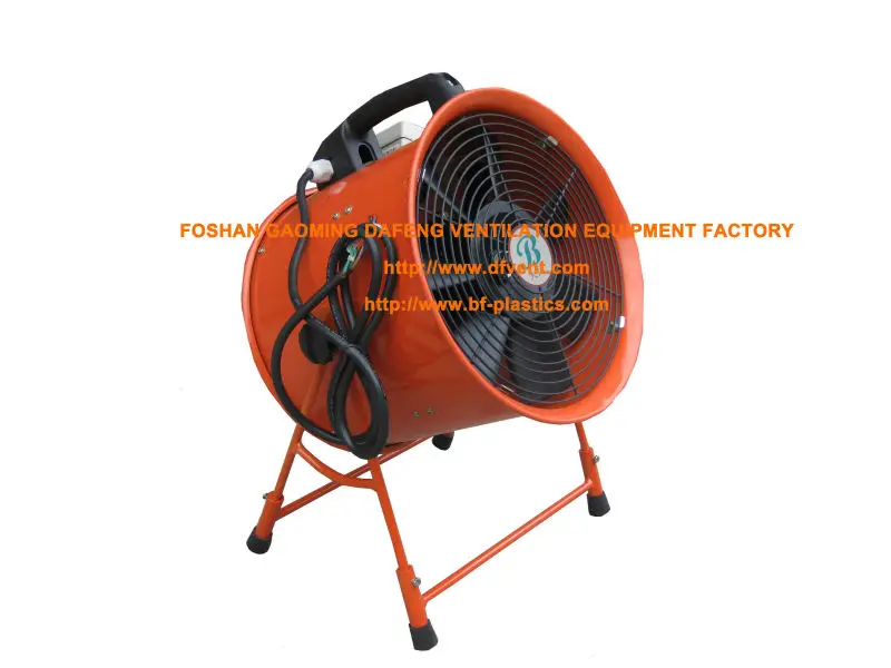 
Model A adjustable movable portable ventilating axial flow air blower fan 