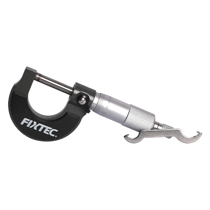 FIXTEC High Precision Digital 0-25mm Micrometer Screw Gauge Outside Mitutoyo Micrometer Set For Sale
