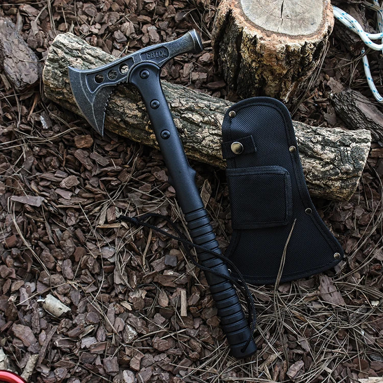 Custom Multifunctional High Quality Stainless Steel Camping Survival Multi Tools With Axe Multi-Tool Multi Functional Long Axe