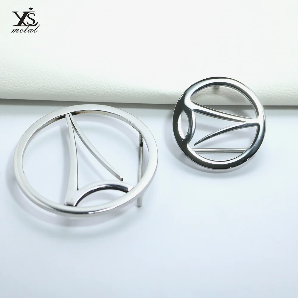 High quality plating belt waist strap buckle hardware hollow logo alloy belt buckles wholesale